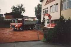 1995-08-29 Der Anbau beginnt