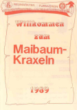 1989-05-06 Speisekarte Maibaumkraxeln