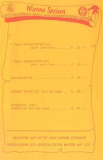 1990-01-05 Speisekarte EMV-Konzert