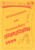 1990-01-27 Speisekarte 2. Neumarkter Ballnacht