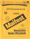 1991-05-05 Speisekarte Maifest