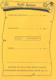 1991-11-30 Speisekarte Wunschkonzert Trachtenkapelle Kallham