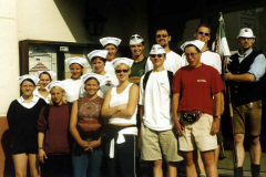 2001-08-15 Abmarsch Zehnkämpfer