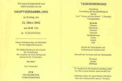 2002-03-22 Jahreshauptversammlung