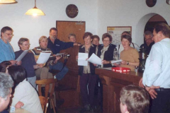 2004-02-28 Der Spielmannszug gratuliert