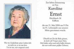 2004-06-03 Begräbnis Ehrenmitglied Karoline Ernst