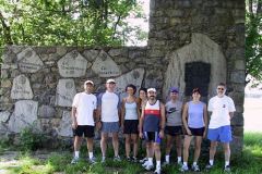 2004-06-26 Enthüllung Jahndenkmal mit Österr. Zapfenstreich