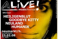 2008-02-23 Alive! Musikfestival im Turnerheim