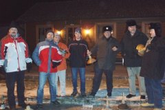 2009-01-08 Spielmannszug gegen Leningrad Cowboys