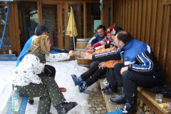 2009-03-21 Aprés Ski auf der Öli-Lodge