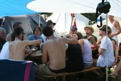 2009-08-16 Frühschoppen der Jugend am Zeltplatz