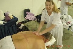 2009-08-18 Für den 3. Rang gibt´s sogar eine Massage