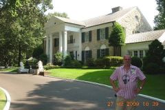 2009-08-18 Haus von Elvis Presley in Graceland Memphis