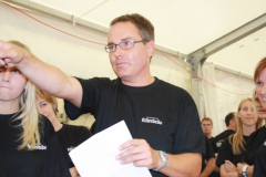 2009-09-11 Festwart bei der Einteilung