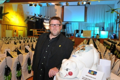 2009-10-10 Jubilar und Gastgeber wartet auf seine Gäste