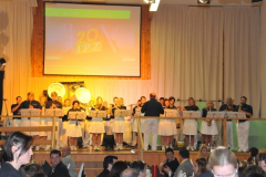 2009-10-10 Musikalische Begrüßung der Gäste durch den Spielmannszug