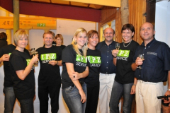 2009-10-10 Entspannte Gesichter beim Spielmannszug
