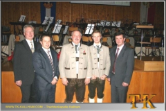 2009-12-12 35 Jahre bei der Trachtenkapelle Stabführer Wilflingseder Christian