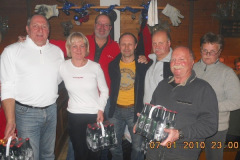 2010-01-07 Rang 1 Tennisabteilung mit Ritterbräu Ritterl als Gewinn