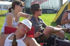 2010-08-12 Am Zeltplatz bei den 10-Kämpfern