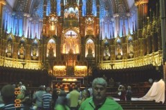 2010-08-17 Die wunderschöne Kathedrale Notre Dame in Montreal