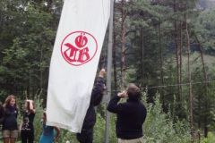 2010-09-01 Die ÖTB-Fahne wird gehisst