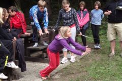 2010-09-01 Celine beim Weitsprung