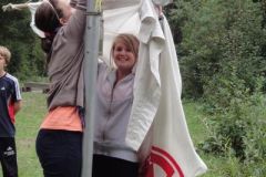 2010-09-01 Die Fahne wird eingeholt