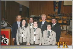 2010-12-11 Auch der Bezirksobmann des Blasmusikverbandes gratuliert