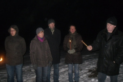 2010-12-21 Kurz vor dem Entzünden des Feuers