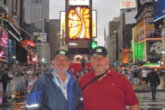2011-08-25 Vom Times Square gehts ins Hotel zurück und den Hurrican abwarten