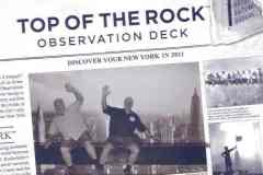 2011-08-25 Auch wir waren abends am Rockefeller Center Top of the Rock