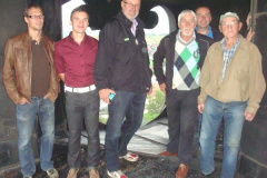 2011-09-08 Im Zwiebel oben mit dem Turmführer Heinrich Ruttinger