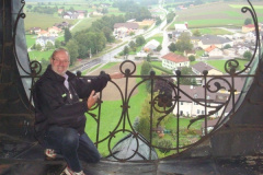 2011-09-08 Obmann Stutz mit Blick nach Westen