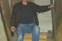 2011-09-08 Auch Hans Leeb ist froh wieder herunten zu sein