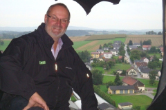 2011-09-08 Obmann Stutz mit Blick nach Süden