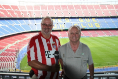 2011-10-15 Barcelona Echte FC Bayern Fans im Camp Nou