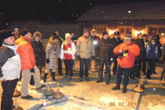 2012-02-06 Eröffnung durch Obmann Gerald Stutz pünktlich um 18.30
