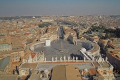 2012-03-14 Petersplatz von der Kuppel aus gesehen