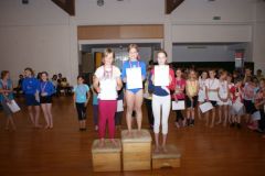 2012-06-06 1. Celine Liovnik, 2. Anna Schaur, 3. Emma Schiebold