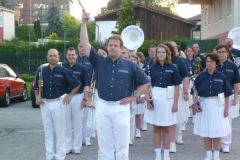 2012-06-23 Der SZ marschiert vorm Turnerheim los