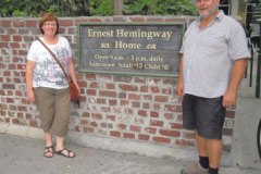 2012-11-01 Besichtigung des Wohnhauses von Ernest Hemingway in Key West