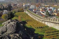 2012-11-15 Die drei Burgen von Bellinzona in der Schweiz Unesco Weltkulturerbe