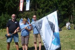2013-08-15 Der stolze Obmann mit seinen Turnwarten
