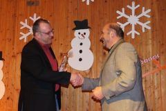 2013-12-21 Fred gratuliert HP zum Kapellmeister