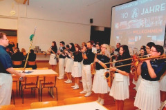 2014-03-21 Eröffnung durch den Spielmannszug