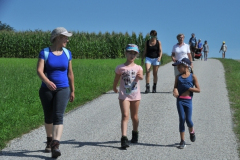 2016-08-13 Wir wandern bei herrlichem Wetter...