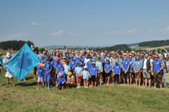 2016-08-13 Da ist sie wieder, die Jahnwanderfahne