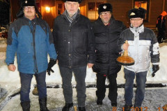2017-01-08 Moarschaft Leningrad Cowboys mit Ersatzspieler Roland Stutz