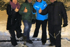 2017-01-08 Moarschaft Spielmannszug werden am Schluss Zweiter